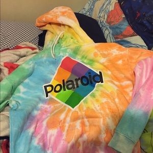 Rue21 Polaroid Rainbow Tie Dye